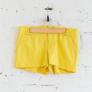 Yellow Banana Republic shorts